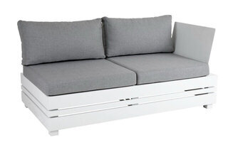 Ambon 2-Seater Sofa - White - Right Product Image